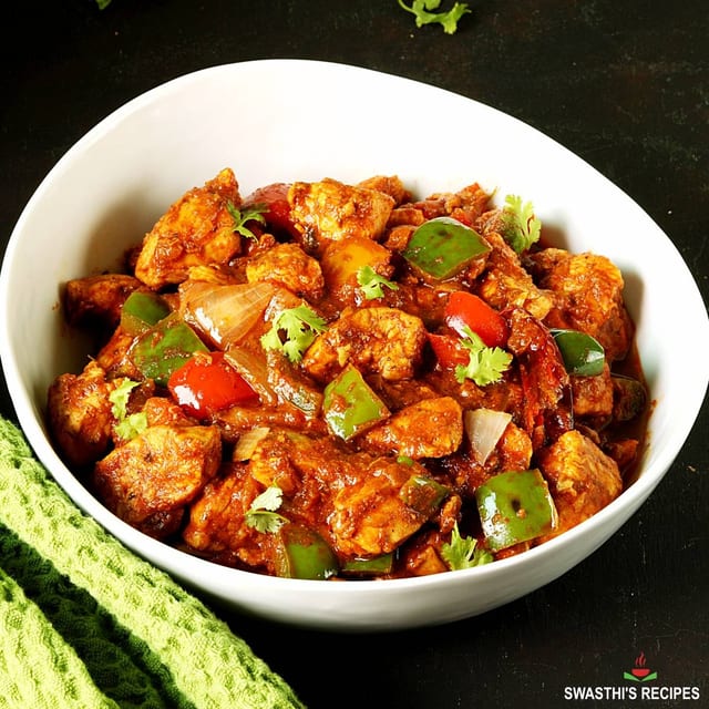 Chicken Jalfrezi.