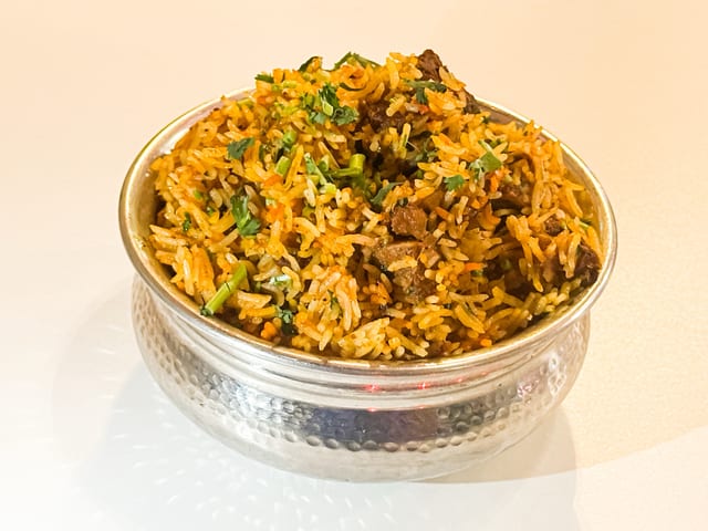 Lamb Biryani.