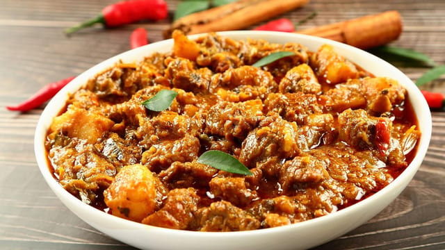 Lamb Jalfrezi.