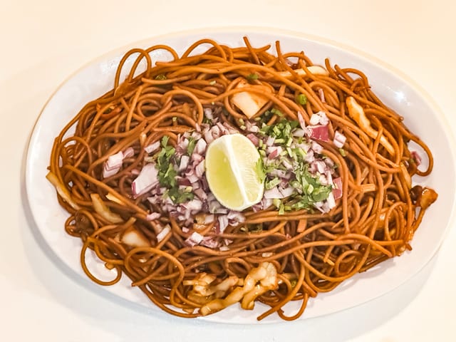 Vegetable Chow Mein.