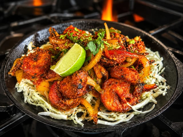 Shrimp Tandoori.