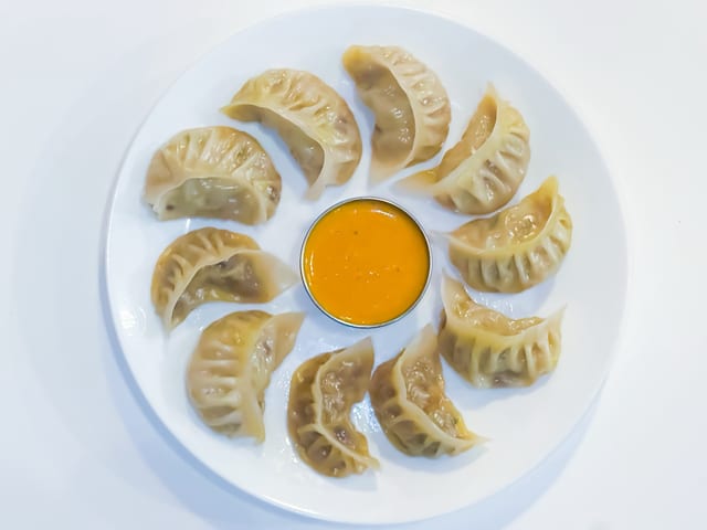 Vegetable Momo.