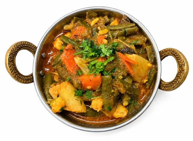 Mixed Veg Curry.