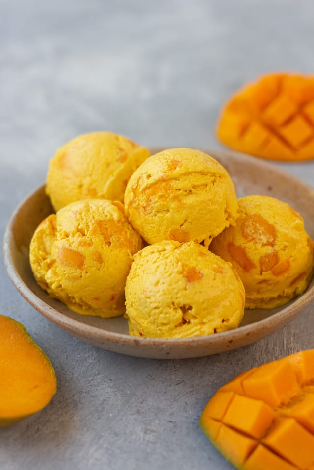 Mango Ice Cream.