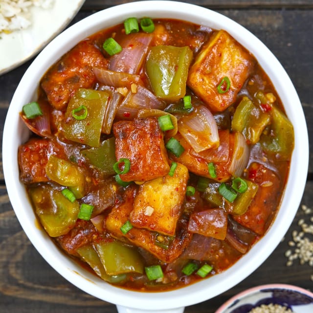 Paneer Chili.