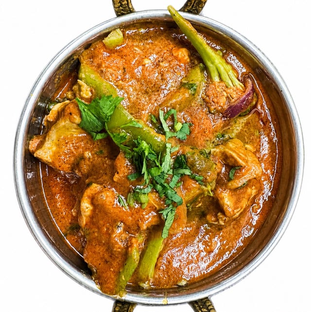Chicken Jalfrezi.