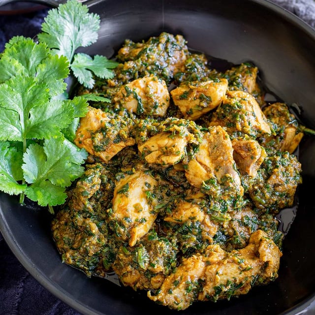 Chicken Saag.