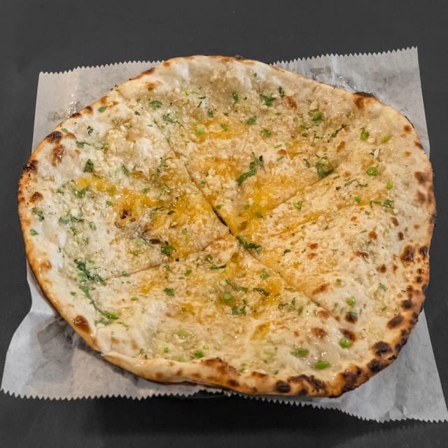 Garlic Cheese Naan.