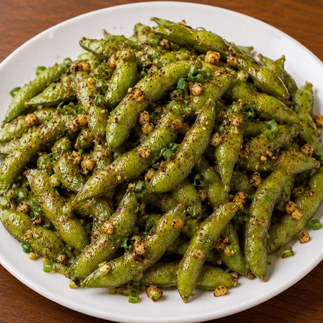 Garlic Edamame.