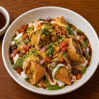 Samosa Chaat